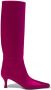 Proenza Schouler Trap satin knee-length boots Purple - Thumbnail 1