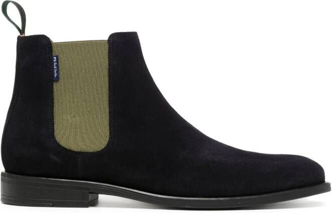 PS Paul Smith Cedric suede chelsea boots Blue