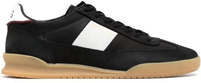 PS Paul Smith contrasting-panel leather sneakers Black