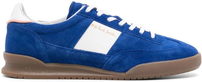 PS Paul Smith Dover panelled suede sneakers Blue