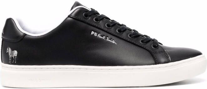 PS Paul Smith Lea panelled leather sneakers Black