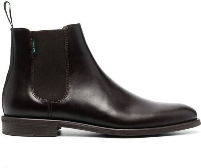 PS Paul Smith leather ankle boots Brown