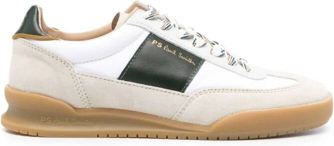 PS Paul Smith logo-print leather sneakers White