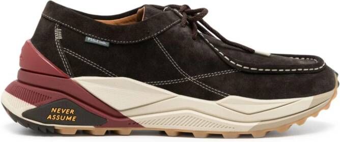 PS Paul Smith Stirling panelled chunky sneakers Brown