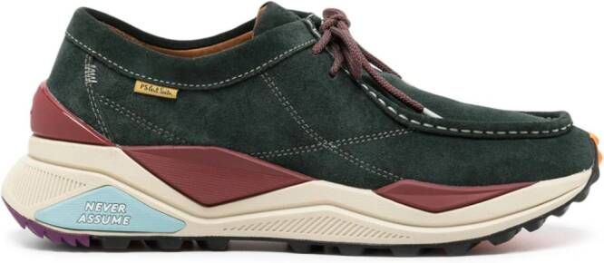 PS Paul Smith Stirling panelled chunky sneakers Green