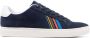 PS Paul Smith striped lace-up suede sneakers Blue - Thumbnail 1