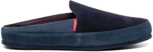 PS Paul Smith suede open-back slippers Blue