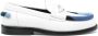 PUCCI Luna Iride-print leather loafers White - Thumbnail 1