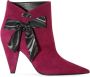 PUCCI Rumore bow-embellished ankle boots Pink - Thumbnail 1