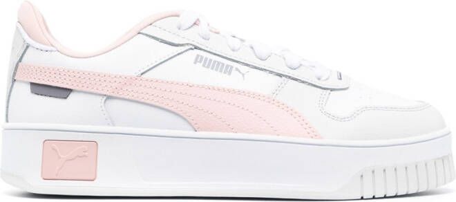 PUMA Carina logo-print sneakers White