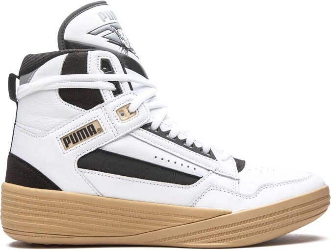 PUMA Clyde All-Pro Kuzma Mid "Rhude" sneakers White
