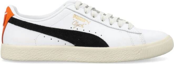PUMA Clyde Base leather sneakers White