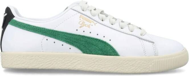 PUMA Clyde Base leather sneakers White