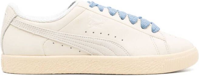 PUMA Clyde Basketball Nostalgia leather sneakers Neutrals