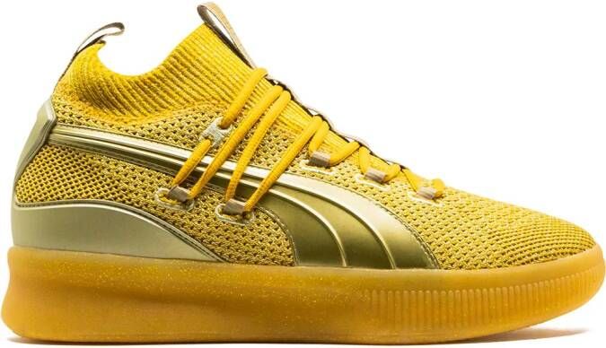 PUMA Clyde Court "Title Run" sneakers Gold