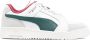 PUMA colour-block panelled leather low-top sneakers White - Thumbnail 1