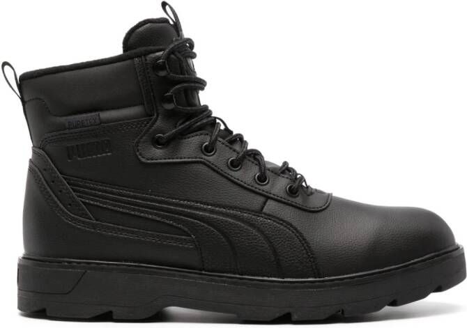 PUMA Desierto V3 Puretex faux-leather boots Black