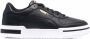 PUMA logo-print low-top leather sneakers Black - Thumbnail 1