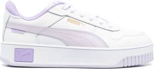 PUMA low-top platform sneakers White