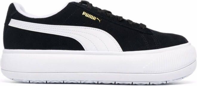 PUMA Mayu suede flatform sneakers Black