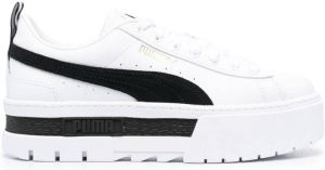 PUMA platform low-top sneakers White