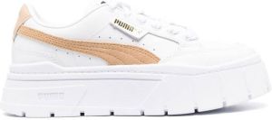 PUMA side logo-patch low-top sneakers White