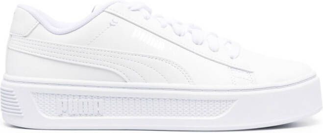 PUMA Smash Platform V3 low-top sneakers White