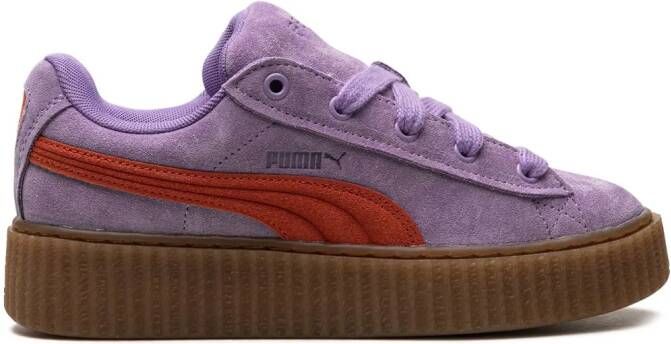 PUMA x FENTY Creeper Phatty suede sneakers Purple