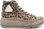 R13 leopard-print high-top sneakers Brown - Thumbnail 1