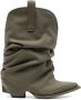 R13 Low Rider slouchy cowbody boots Green - Thumbnail 1