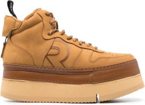 R13 The Riot high-top sneakers Brown