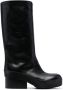 Raf Simons block-heel 75mm boots Black - Thumbnail 1