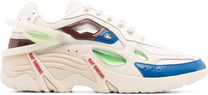 Raf Simons Cylon-21 lace-up sneakers Neutrals