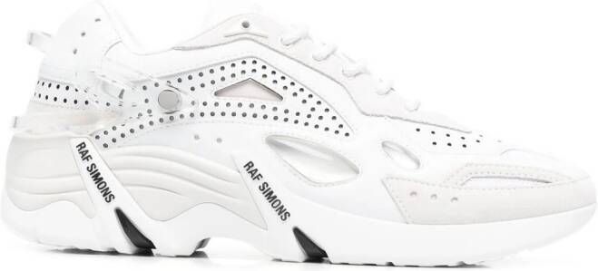 Raf Simons Cylon-21 panelled sneakers White