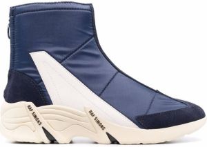 Raf Simons Cylon-22 ankle boots Blue