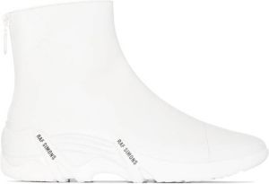 Raf Simons Cylon high-top leather sneakers White