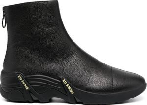 Raf Simons moulded-sole boots Black