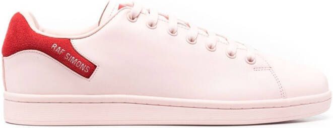 Raf Simons Orion low-top leather sneakers Pink