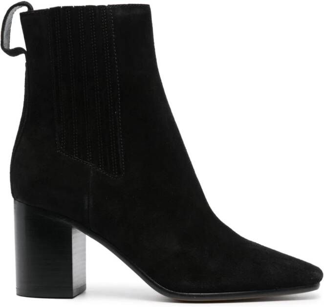 Rag & bone Astra 65mm suede ankle boots Black