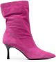 Rag & bone Brea 70mm suede boots Pink - Thumbnail 1