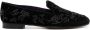 Ralph Lauren Collection Alonzo velvet-finish loafers Black - Thumbnail 1