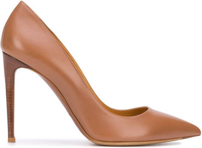 Ralph Lauren Collection CALF-CELIA-PUMPS-DRESS Brown