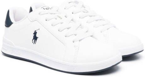 Ralph Lauren Kids Polo Pony low-top sneakers White