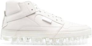 RBRSL RUBBER SOUL Bold hi-top sneakers White