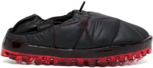 RBRSL RUBBER SOUL padded slip-on sneakers Black