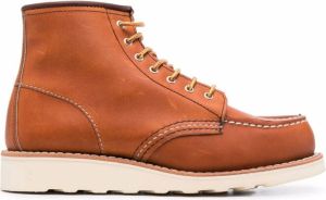 Red Wing Shoes 875 Heritage Moc-toe boots Orange