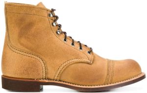 Red Wing Shoes classic lace-up boots Brown