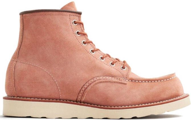 Red Wing Shoes Classic Moc ankle boots Pink