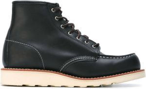 Red Wing Shoes classic moccasin toe boots Black