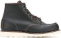 Red Wing Shoes Classic Mock Toe boots Black - Thumbnail 1
